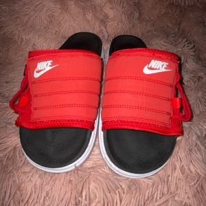 NUKE ASUNA RED SANDALS